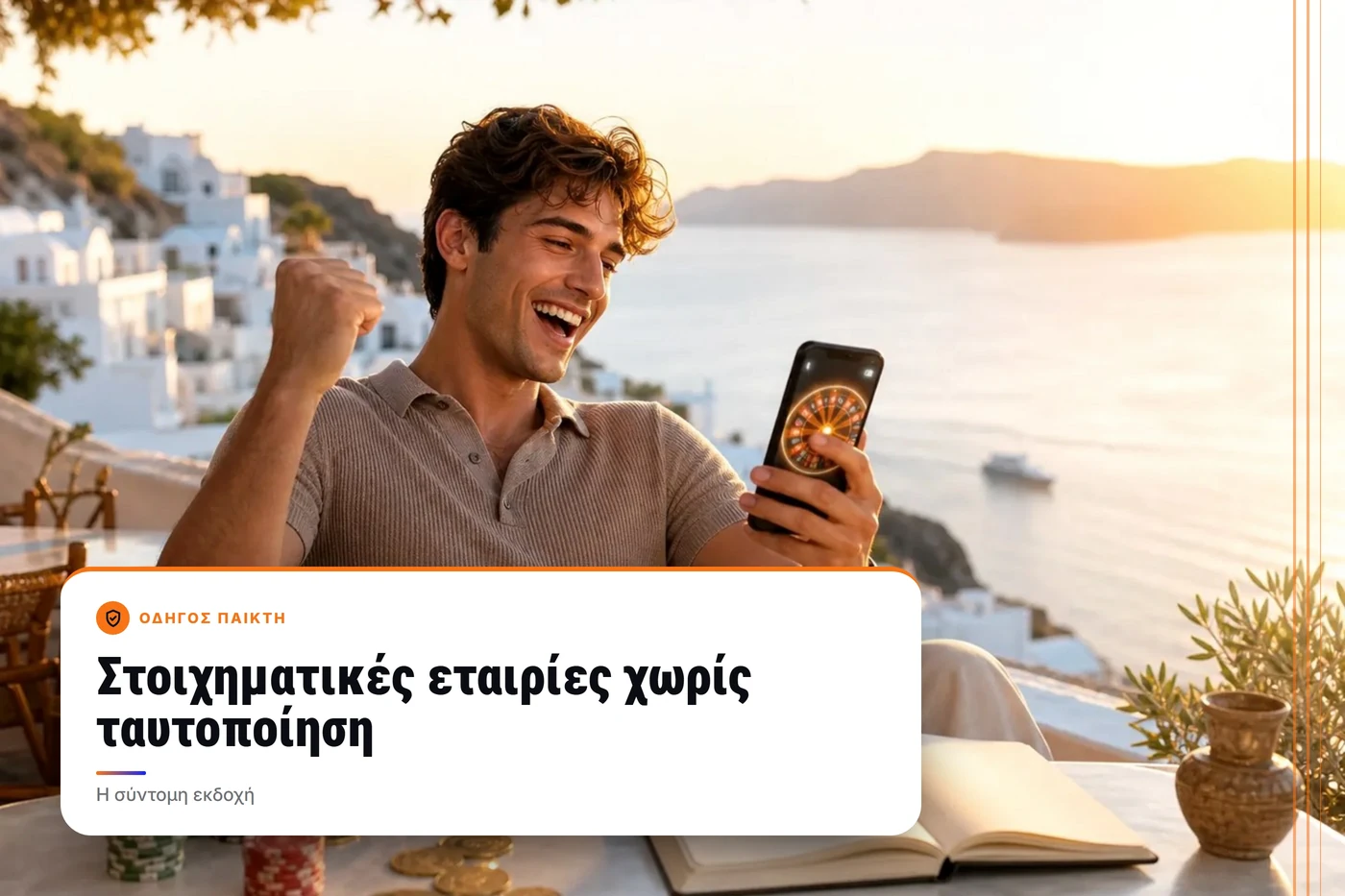 στοιχηματικες εταιριες χωρις ταυτοποιηση